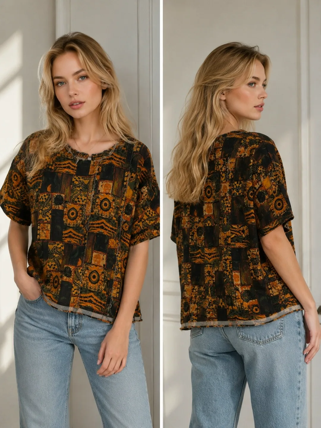 Блузка 97 Хлопок (Cotton )