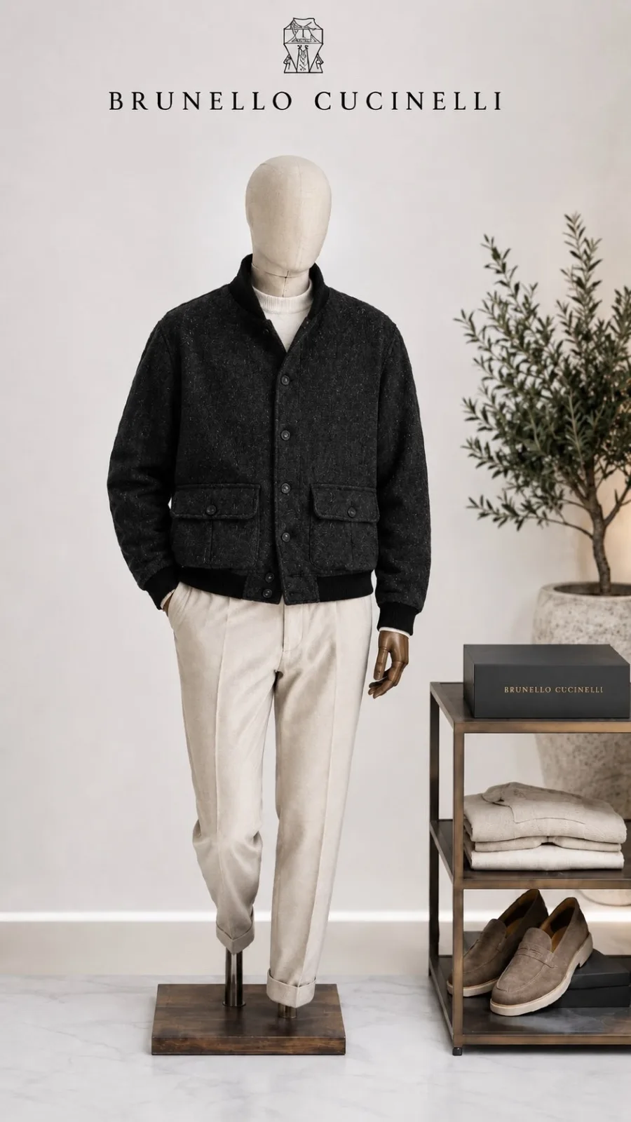 Куртка Loro Piana Premium из кашемира и шерсти — фото 2
