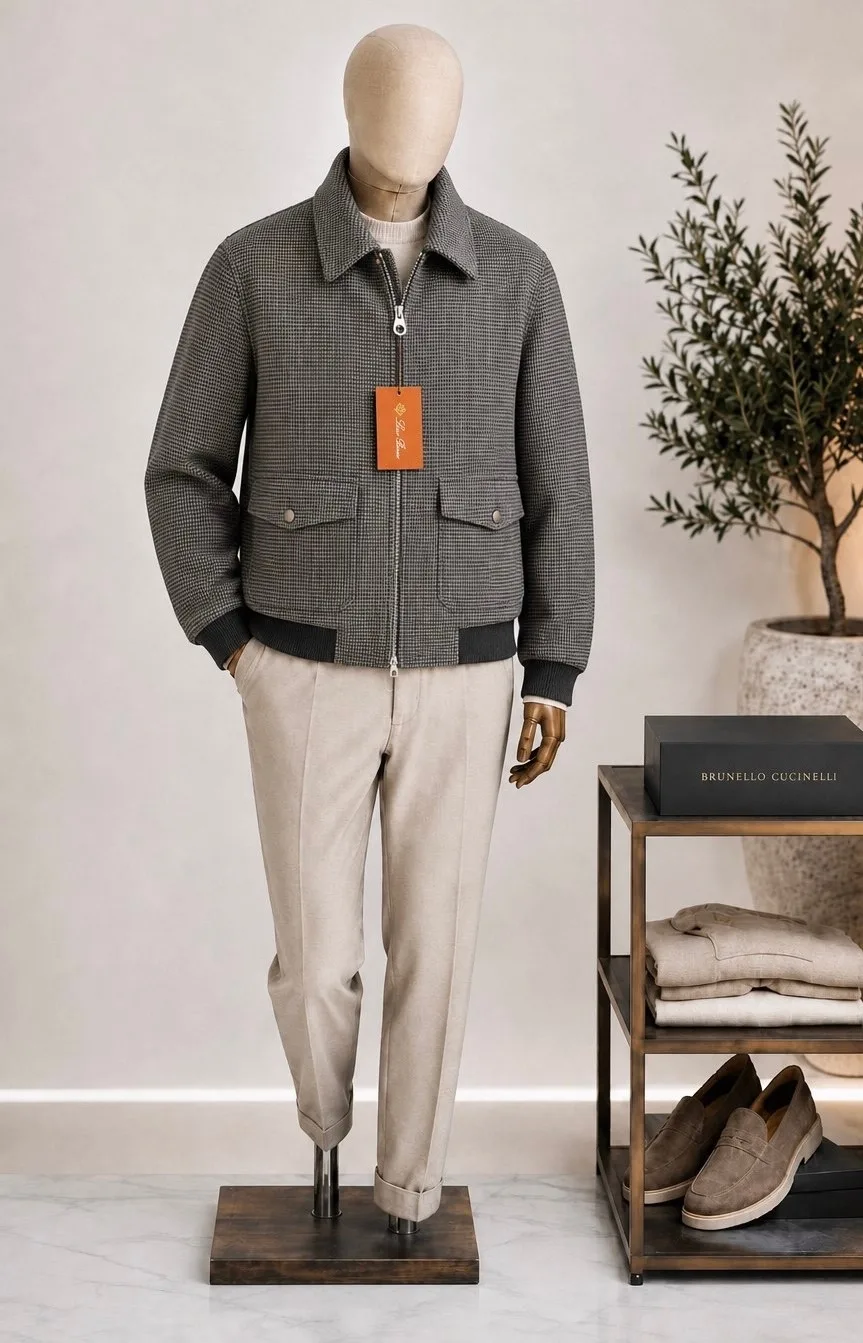 Куртка Loro Piana Premium из кашемира и шерсти — фото 5