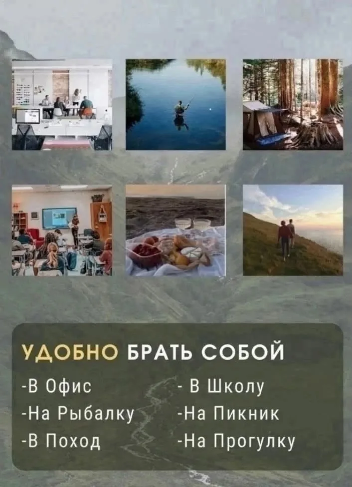 Складная сумка-холодильник RINOK Садовод — фото 6