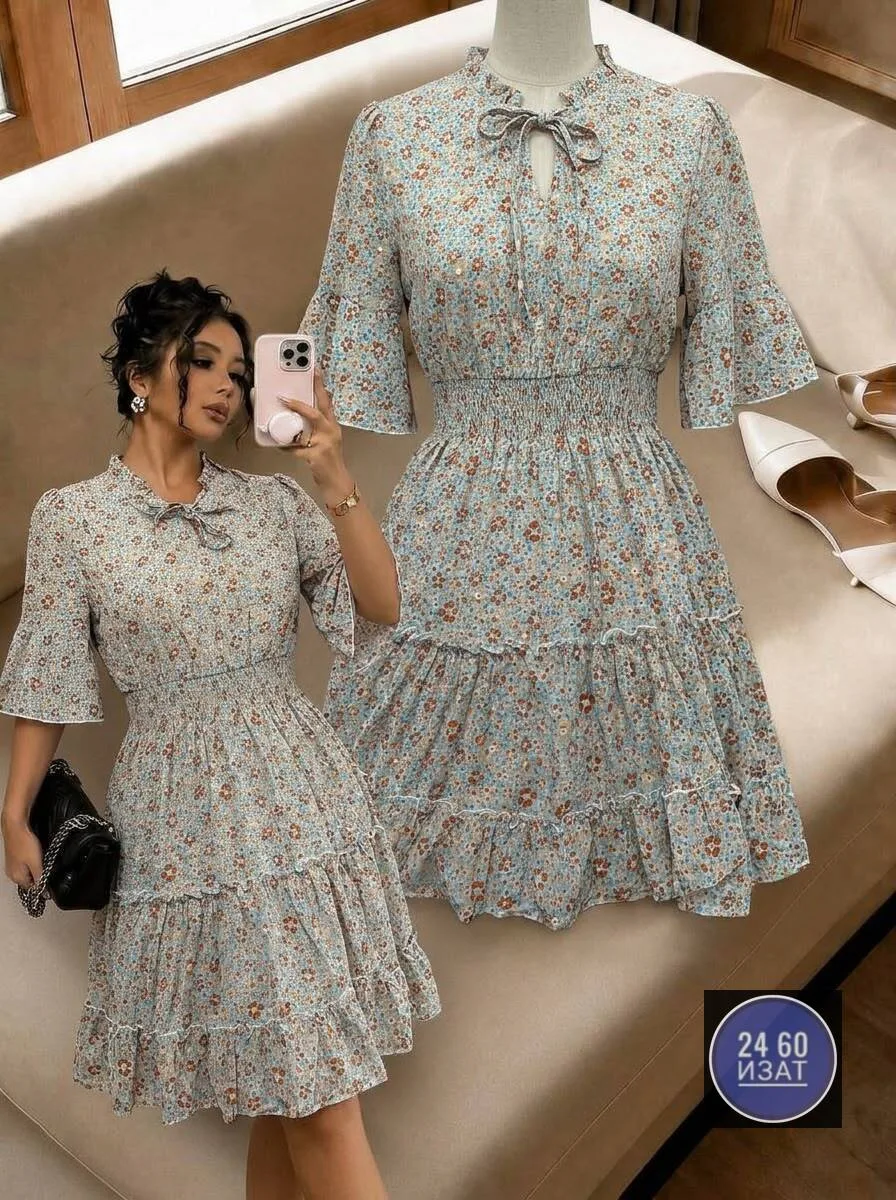 Платье из ткани Прада — фото 4