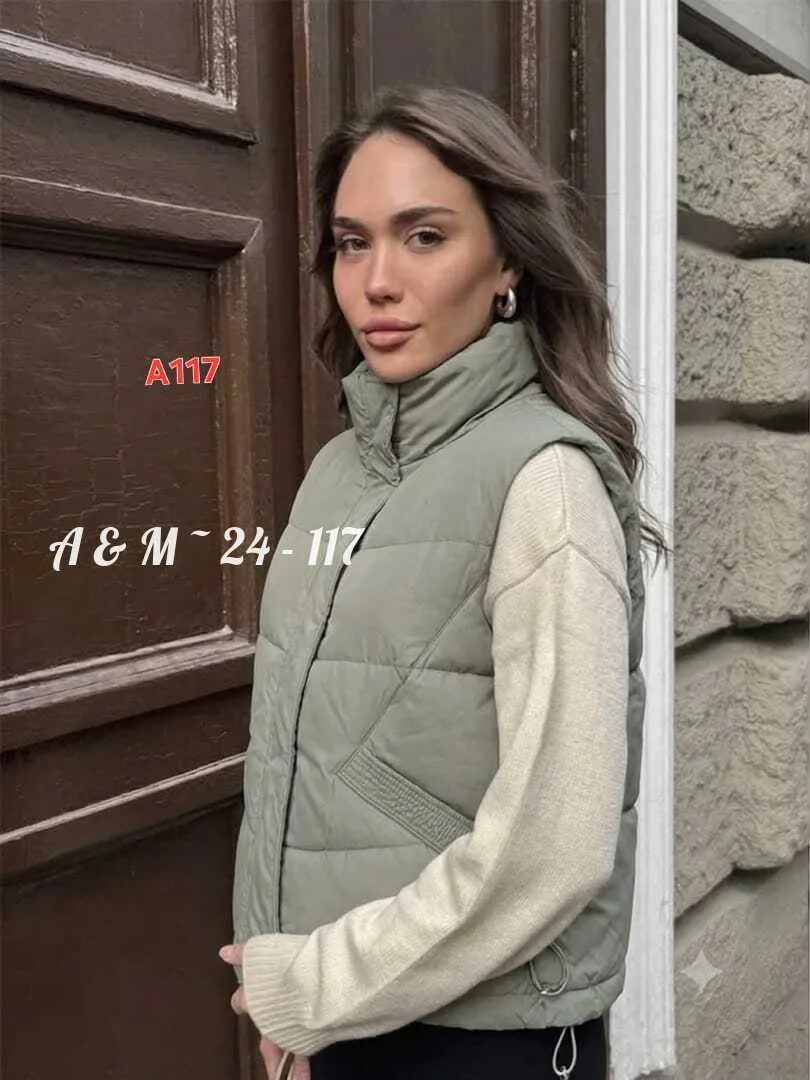 Жилетка из искусственной кожи — фото 3