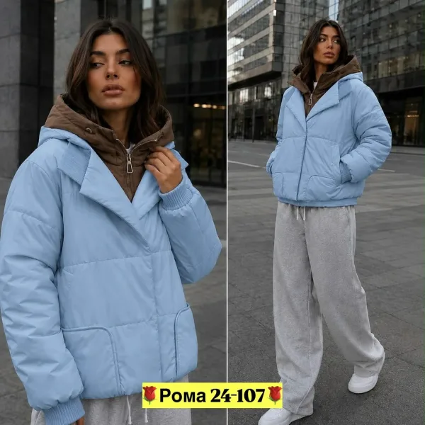 Куртки синяя — фото 42