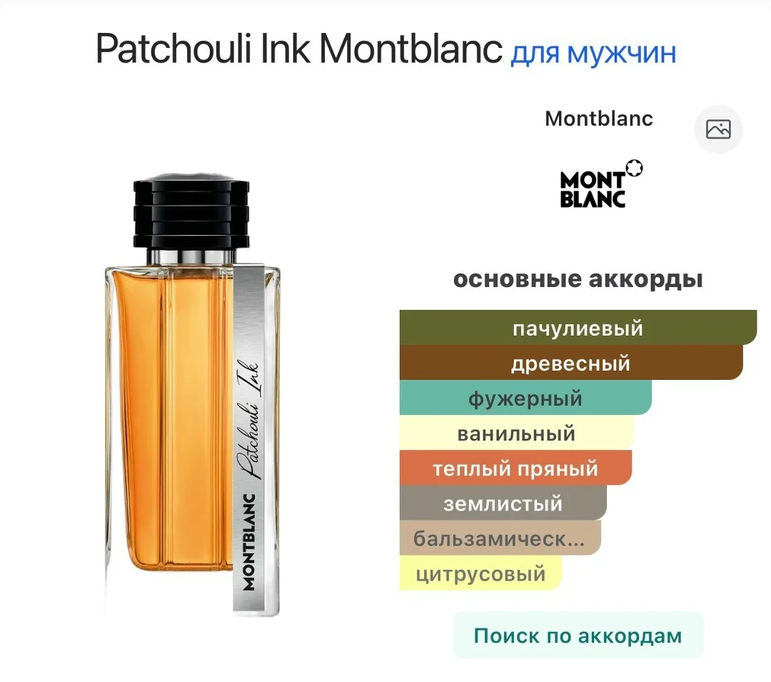 Жилет Patchouli Ink Montblanc Объём — фото 1