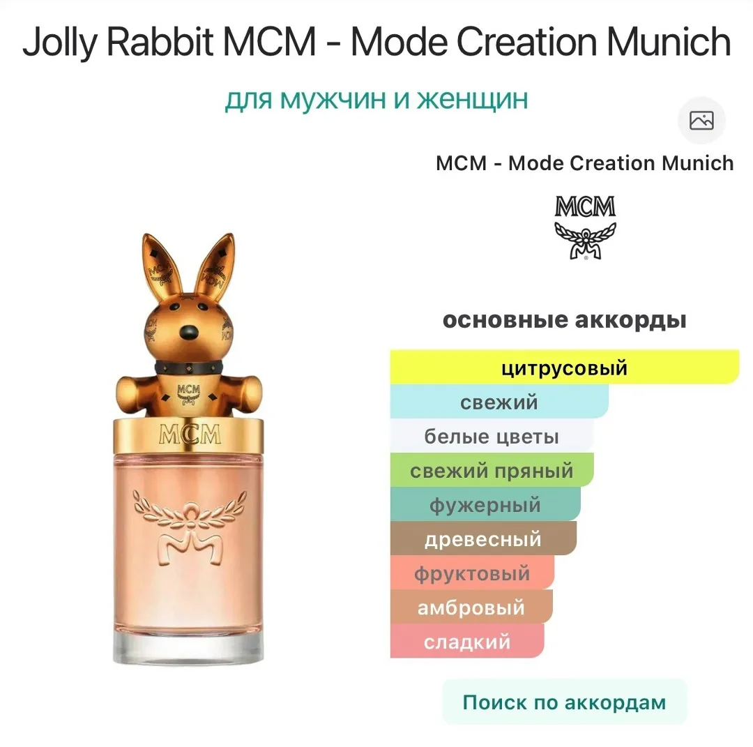 Игрушка Jolly Rabbit Mcm Объём — фото 3