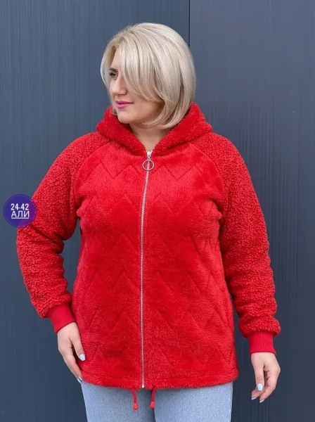 Кардиган с капюшоном из альпаки Альпака — фото 1