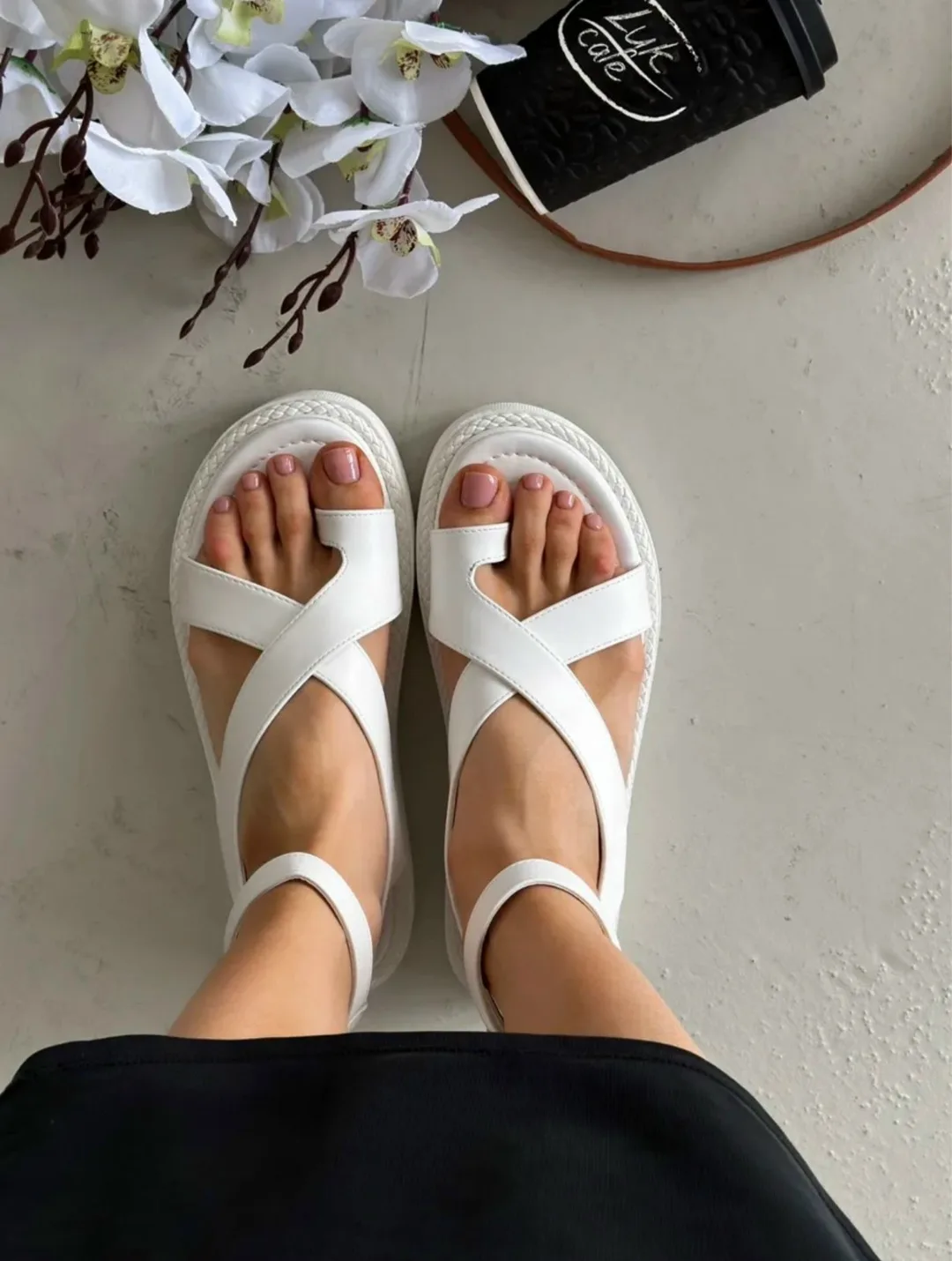 Босоножки из эко-кожи — фото 1