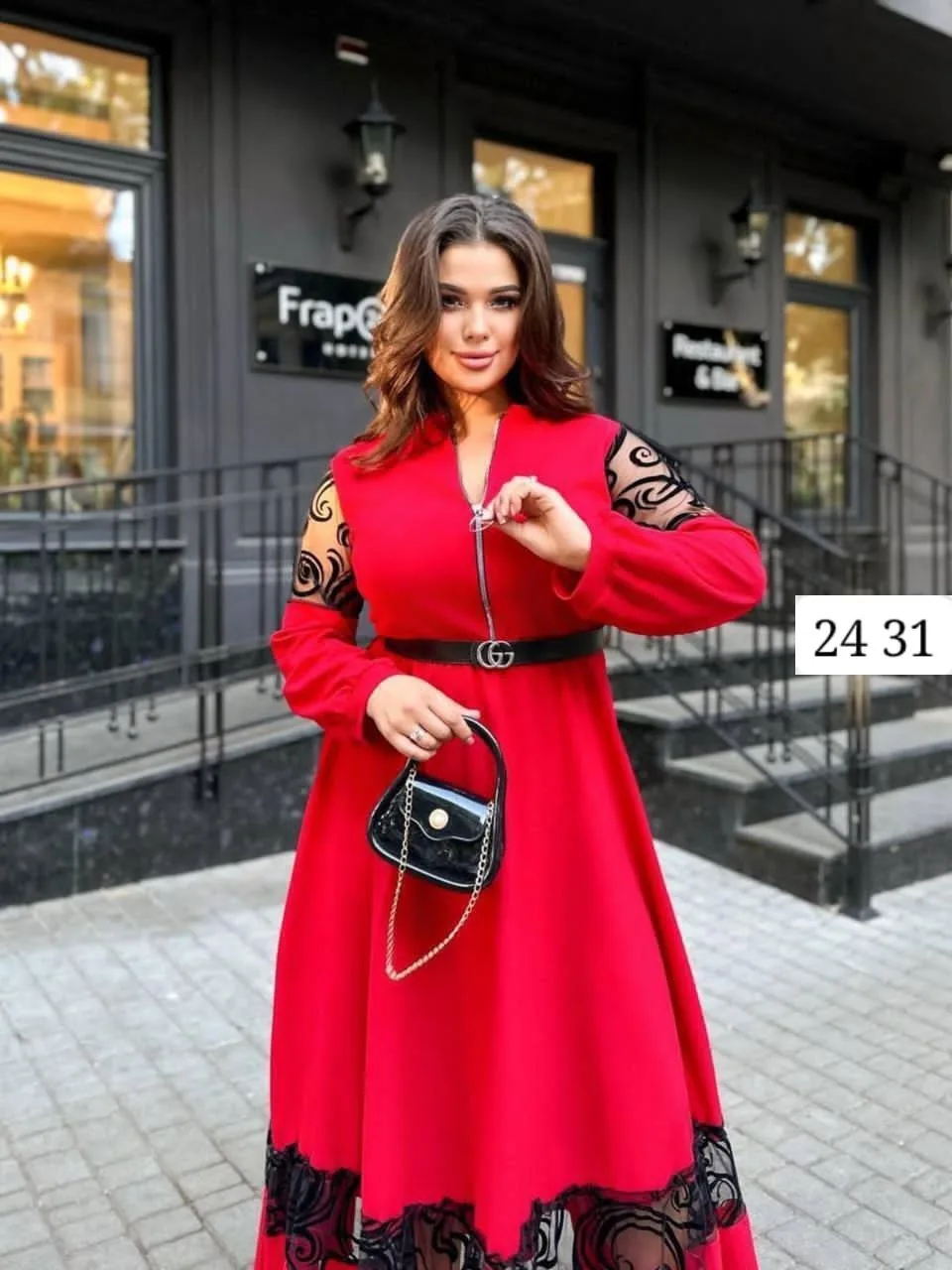 Новенький платье универсальный посадкаНа всех типах фигур ...............................Ткань — фото 3
