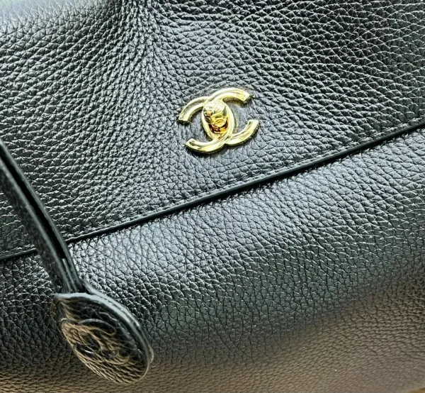 CHANEL сумка кожа натуральная — фото 13