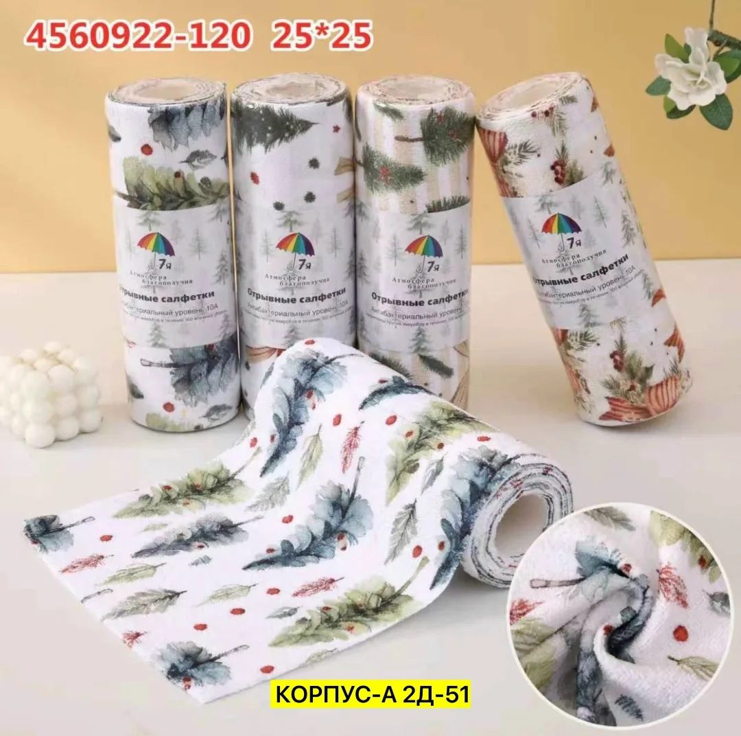 Практичные салфетки из микрофибры с новогодним дизайном — фото 2