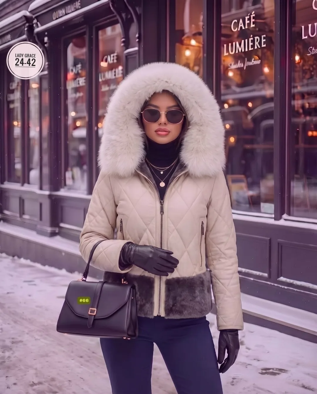 СТИЛЬНАЯ ОСЕНЬ И ЗИМА дублёнка — фото 2