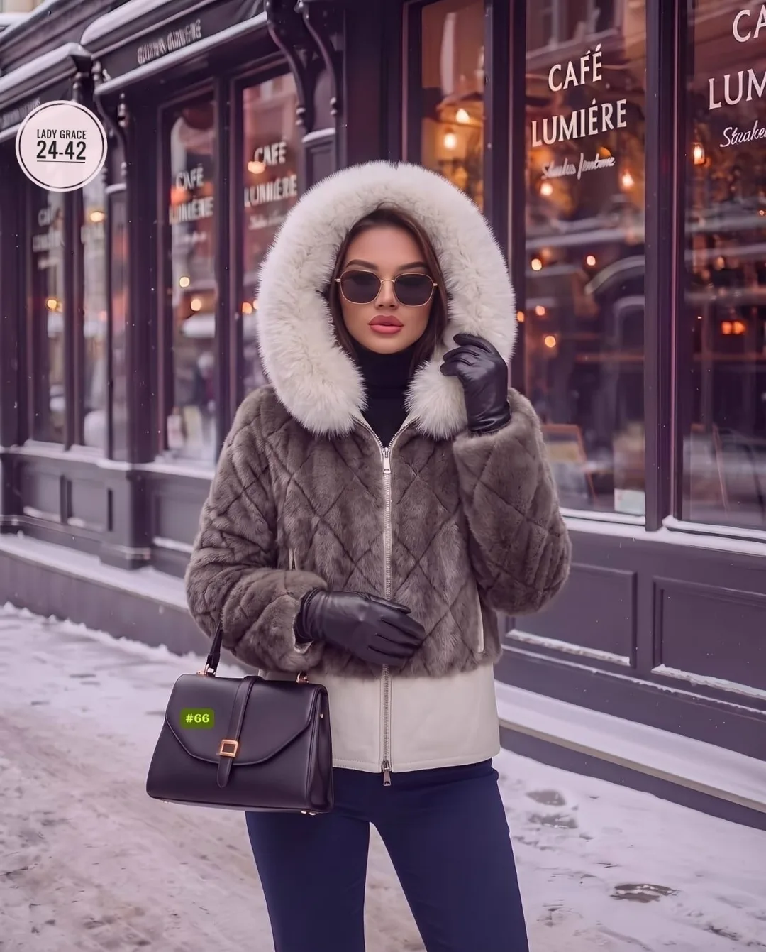 СТИЛЬНАЯ ОСЕНЬ И ЗИМА дублёнка — фото 3