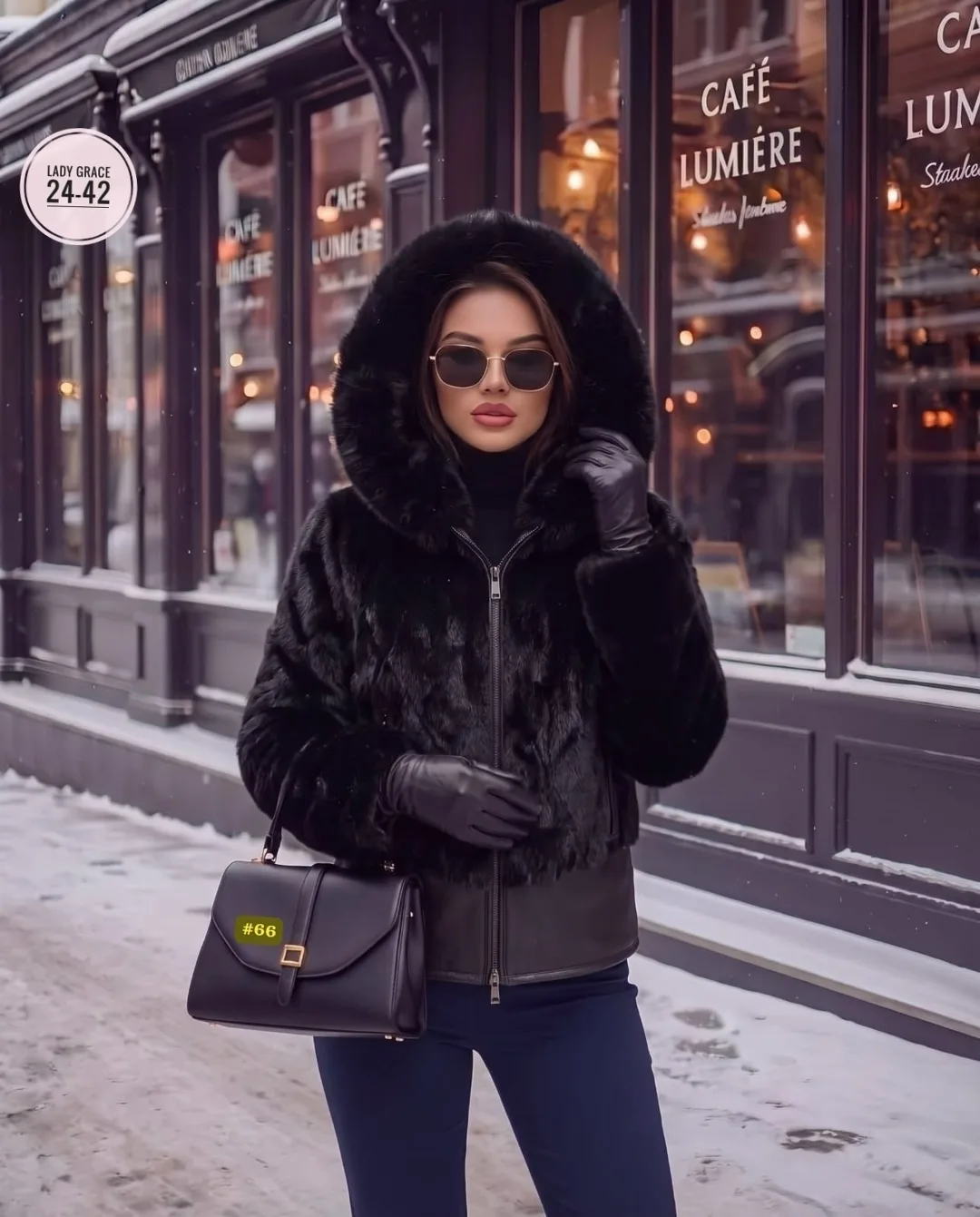 СТИЛЬНАЯ ОСЕНЬ И ЗИМА дублёнка — фото 4