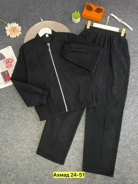Костюм двойка из вельвета — фото 7