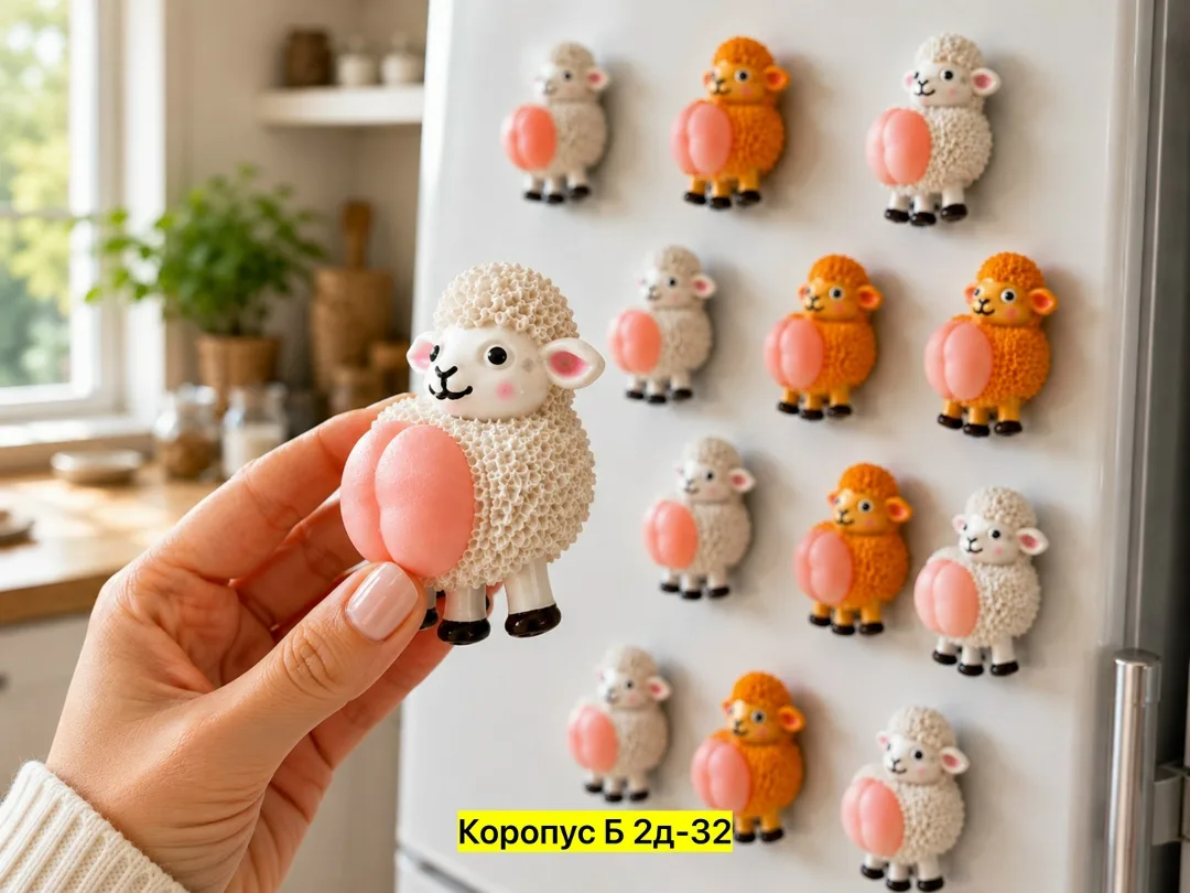 Рюкзак Магнит декоративный, керамика полистоун — фото 4