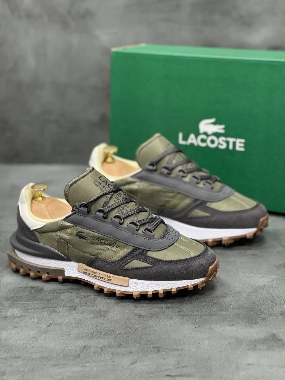 Lacoste — мужские кроссовки — фото 4