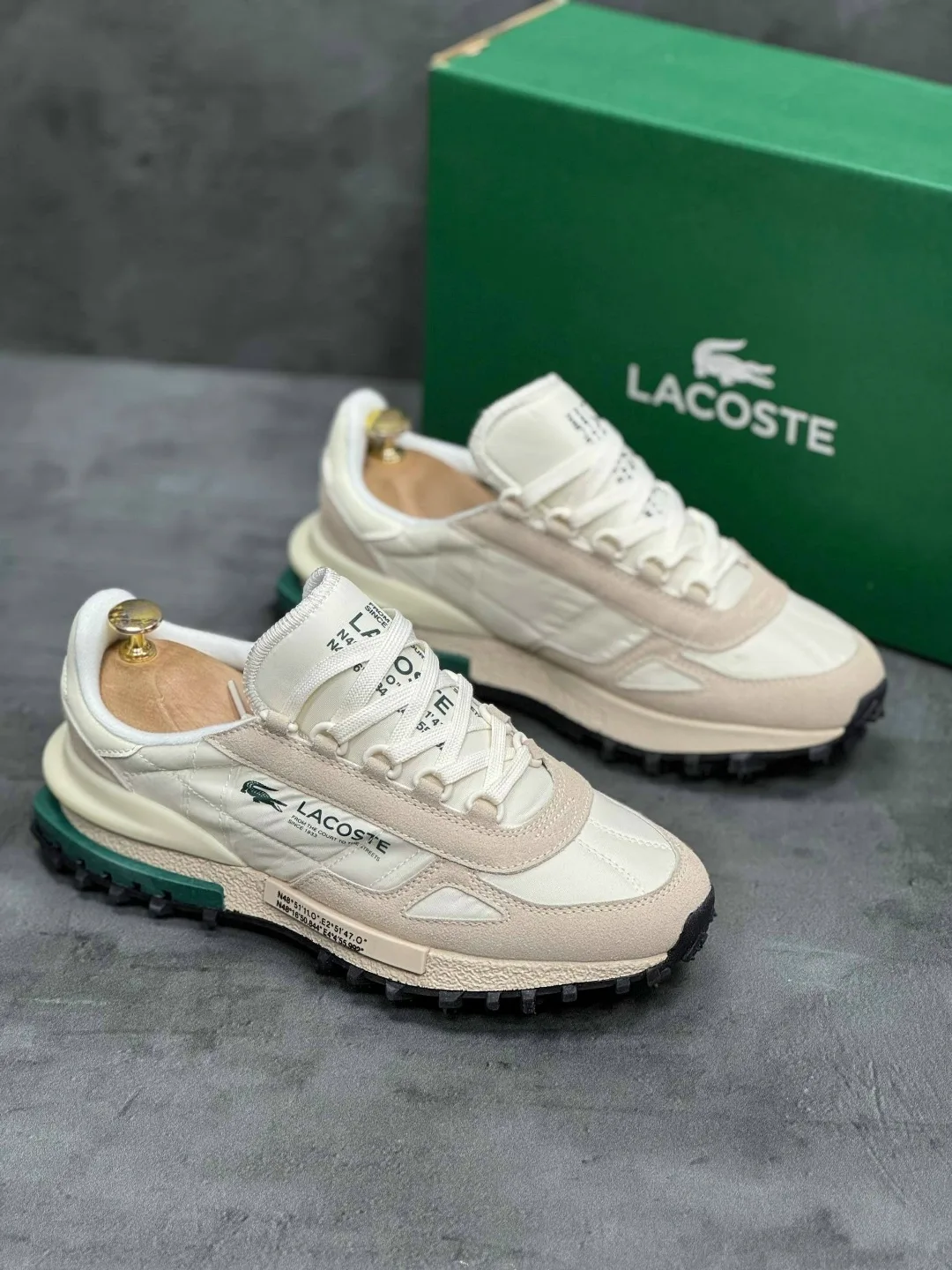 Lacoste — мужские кроссовки — фото 8