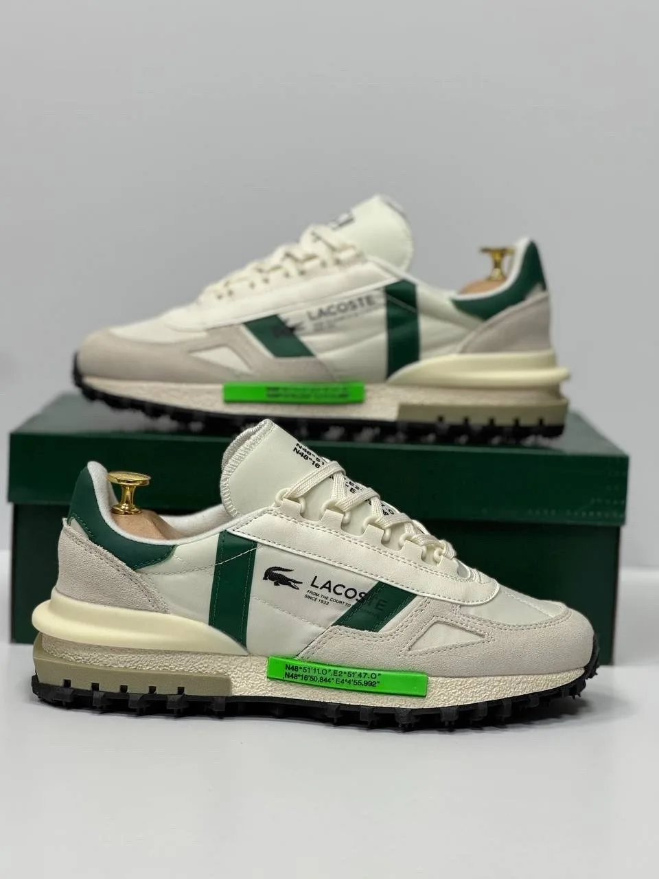 Lacoste — мужские кроссовки — фото 8