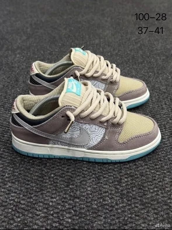 Кроссовки Nike Sb Dank Premium из натуральной замши — фото 5
