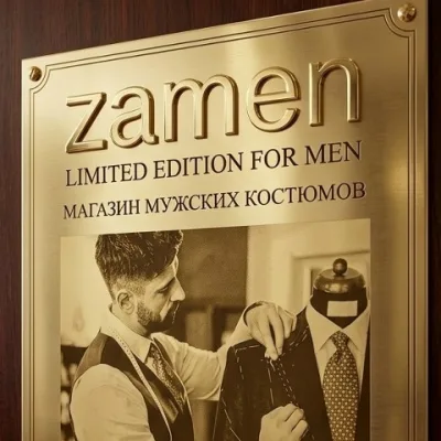 ZAMEN Садовод 18 ряд 10 мес Мужские костюмы