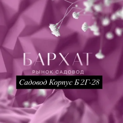 BARHAT | ЖЕНСКАЯ ОДЕЖДА | САДОВОД КОРПУС Б 2г-28